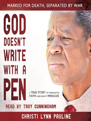 cover image of God Doesn't Write with a Pen
